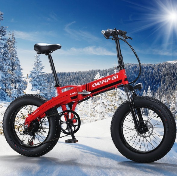 Buy Lithium Battery 4.0 Fat Tire 500w Folding Electric Bike at wholesale prices