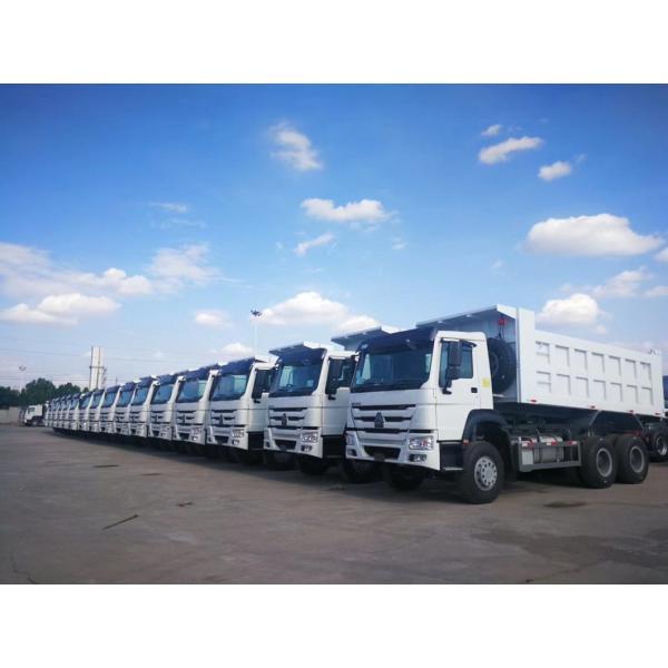 Used 371/375HP Dump Truck Brand New Engine and Gearbox, HOWO 6X4 Dump Truck