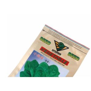 Custom printed three side sealing heat seal OPP Plastic bag for vegetables