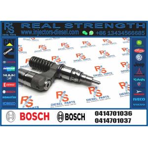 Construction Machinery Parts Common Rail Diesel Fuel Injector 0414701036