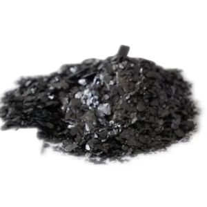 Black Grey Expandable Graphite For Fire Additives Industrial Grade