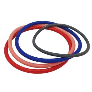 Quality Certification Orange Blue Black Colorful Silicone Rubber O Ring With