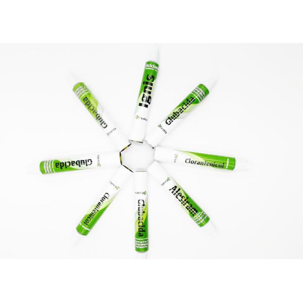 Buy Empty Cylindrical Shape Eye Ointment Tube D13.5MM Customized Color With Long Nozzle at wholesale prices