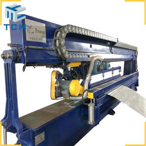 Automatic PLC Weld Planisher For Steel Sheet Tank Shell Surface Longitudinal