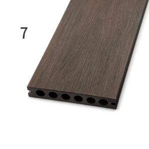 Commercial Outdoor WPC Decking Panel Boards With UV Resistant