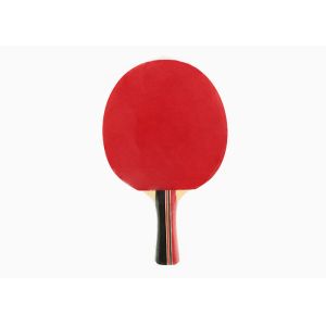 Stripe Color Handle Linden Plywood Table Tennis Rackets with Reverse Rubber