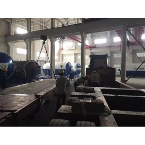 Pneumatic Glass Laminating Autoclave Glass Reactor With TPC Control System Of