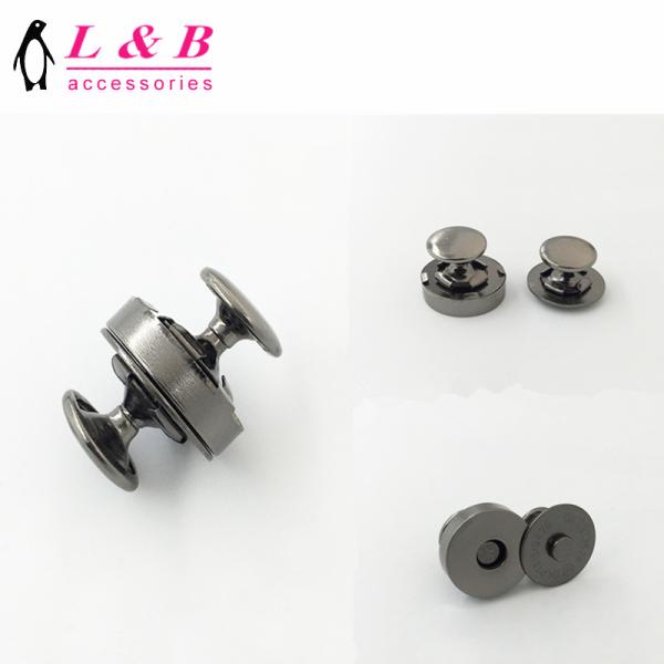2020 metal double face rivet magnet button