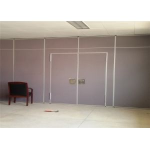 Soundproof Operable Partition Wall Sliding Walls Acoustic 100 mm