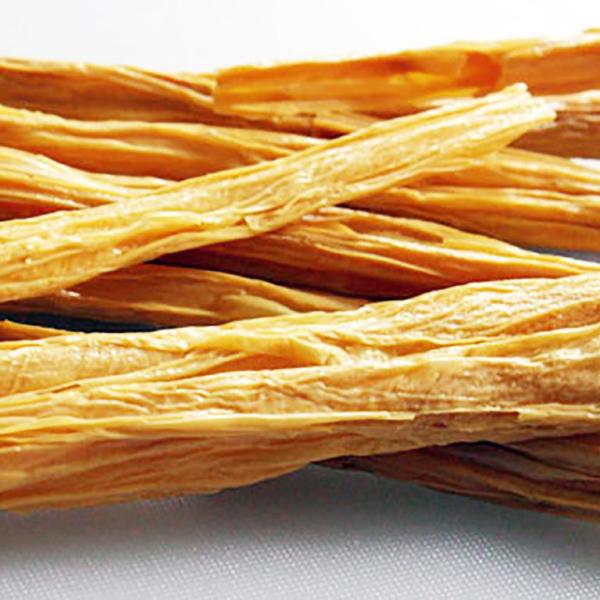 Buy High In Protein And Fiber Dried Bean Curd Sticks Bright Yellow Suitable For Vegetarians at wholesale prices