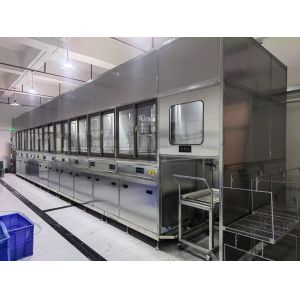 Hardware Ultrasonic Cleaning Equipment 100KW Automatic Ultrasonic Cleaning