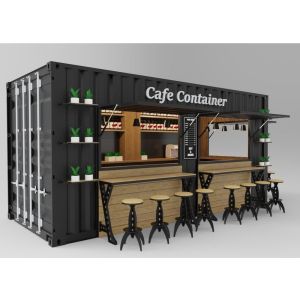 Wall 50/75/100mm Wave Sandwich Panel 20ft Foldable Expandable Shipping Prefab