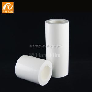 White Glossy Opaque PE Automotive Protective Film 1200mm Width 100m Length for