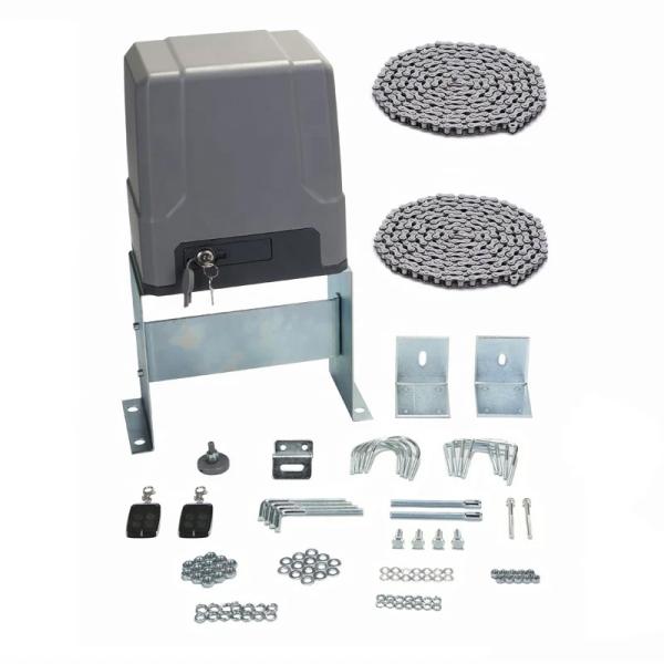 18m/Min Open Speed Sliding Gate Operator 800KG DC Motor Large Capacity Battery