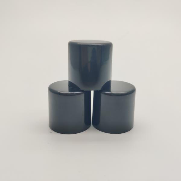 Black PP Material 24/415 Plastic Screw Cap For Mist Spray Bottles