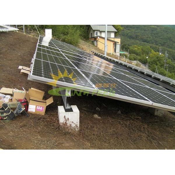 Buy Robust Structure Solar Rack Mounting System , Solar Mounting Hardware Brackets at wholesale prices
