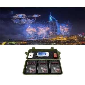 Rechargeable Battery Wireless Remote Control Cold Fireworks Firing System OEM