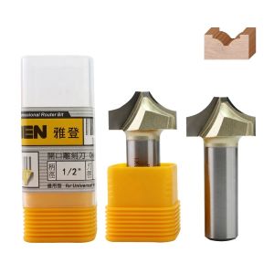 Manufacturing Production "V" Type Slotting Cutter Cnc Wood Router Bits