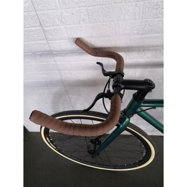 Double V Brake 700c Bullhorn Handle Bar Fixed Gear Bike for Adult Retro Vintage Classic