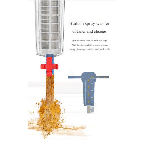 Tap Water Pipelines Sediment Water Filter 8 Ton for Households Commercial Outdoors