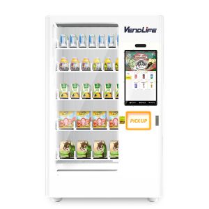 CQC Approved Automatic Beverage Vending Machine 1.7kw Power 60HZ