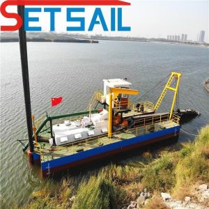 2000m3 Water Flow Hydraulic Diesel 12 Inch Cutter Suction Mud Dredger with 50m