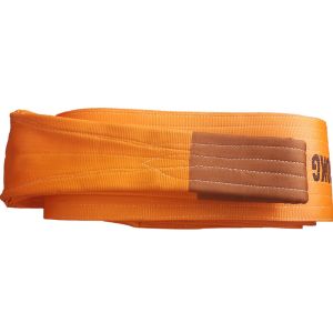 Weaving Double Ply 25T Polyester Flat Webbing Sling