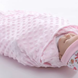 Polyester Bubble Swaddle Wearable Blanket Newborn Sleepsack Swaddle Blanket