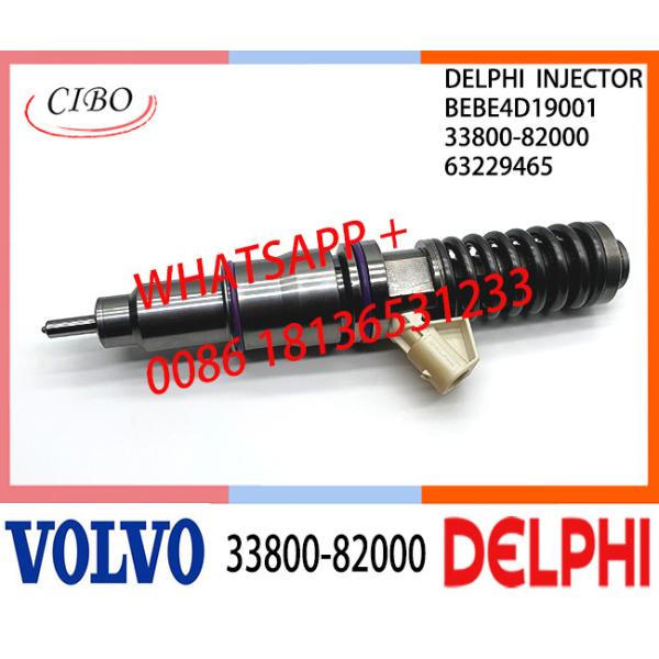 33800-82000 BEBE4D19001 Fuel engine Diesel Injector 33800-82000 BEBE4D19001 63229465 E3.18 for HYUNDAI 12L HIGH POWER