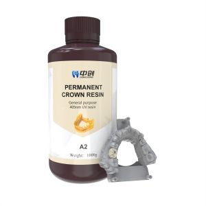 Flexible Permanent Crown Resin Strong Adhesion and Compatibility with Ceramic Components
