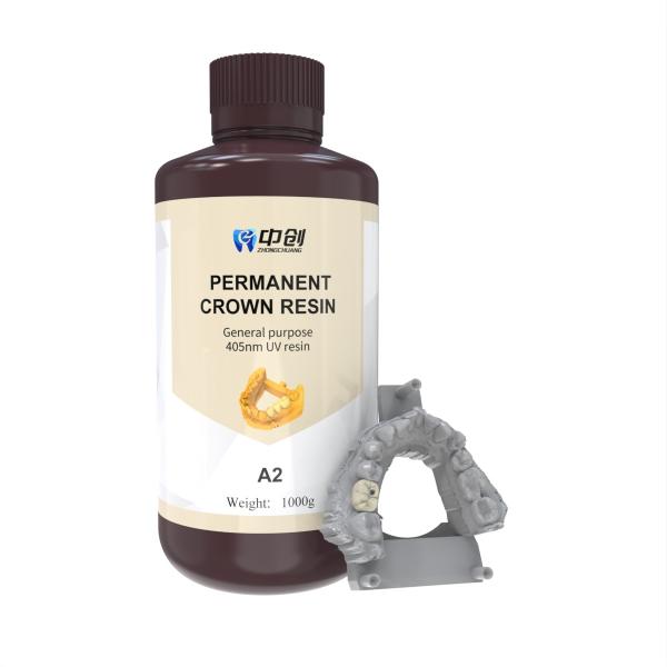 Buy Flexible Permanent Crown Resin Strong Adhesion and Compatibility with Ceramic Components at wholesale prices