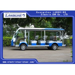72V 14 Seats Electric Shuttle Vehicles For Multi Passenger 28km/H Max. Speed