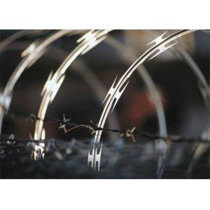 Incision Electrified Concertina Razor Coil Played High Security Protection