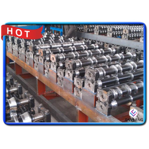 Construction Building Material Sheet Metal Forming Equipment , Hard Chrome Coated Stud Forming Machine