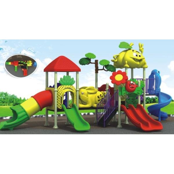 Buy beautiful daycare outdoor equipment plastic outdoor playground equipment at wholesale prices