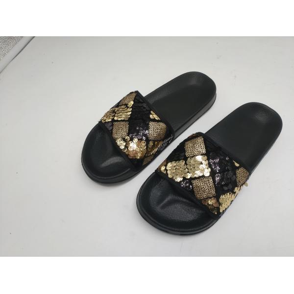 Girl'S Bow Lip Beaded Eva Foam Summer Slipper Shoes