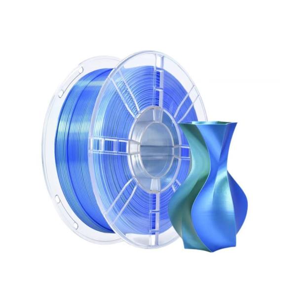Buy 3D Printer Filament PLA Pro Toughness Enhanced Silk Dual Color Blue Green at wholesale prices