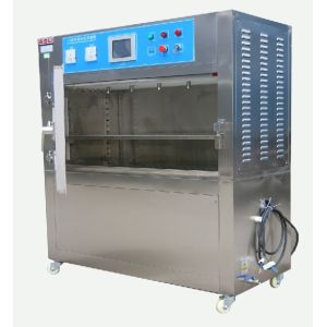 Professional UVA / UVB Lamp UV Aging Test Chamber With Overload Short Circuit