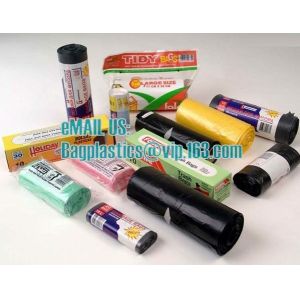 Roll Bags, Bin Liners, Nappy Bags, Nappy Sack, Diaper Bag, Alufix, Rubbish Bag,