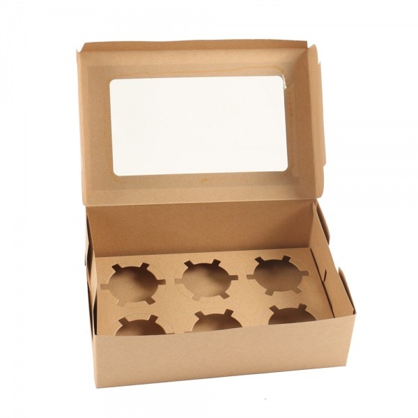 Buy Screen Printing 300gsm Paper Take Away Box For Cupcake at wholesale prices
