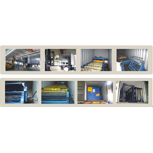 Alu Zinc Metal Deck Roll Forming Machine / Sheet Metal Roll Forming Machines