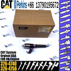 Quality Fuel Common Rail Injector 10R-7675 32F6100062 10R7575 326-4740 3264740 10R7675 326-4756 32F61-00062 3264756 for sale