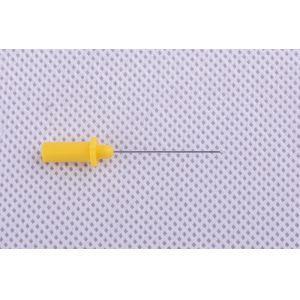 Buy cheap Yellow Sterilized Disposable EMG Needle Electrodes With Plastic Material from wholesalers
