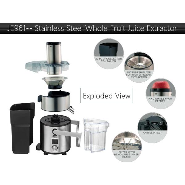 JE962 Stainless Steel High Power LCD Screen Juice Extractor