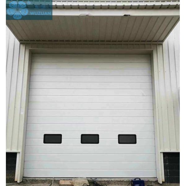 Buy 4000mm Height 550mm Panel Industrial Overhead Door at wholesale prices
