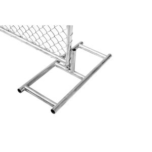 8'x12' Outer tubing 38mm 1½" tubing sold plastic temporary fence panels Spacing