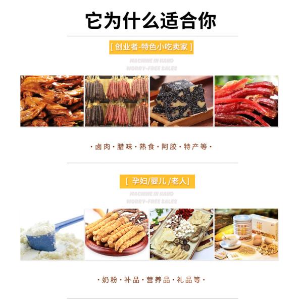 NEW Househlod Food Vacuum Sealer Packaging Machine Film Sealer Vacuum packer DZ-108