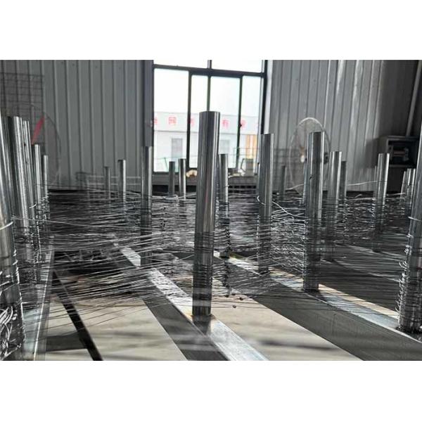 Buy Obstacle Tanks Low Visibility Galvanized Wire Tank Barrier Net at wholesale prices