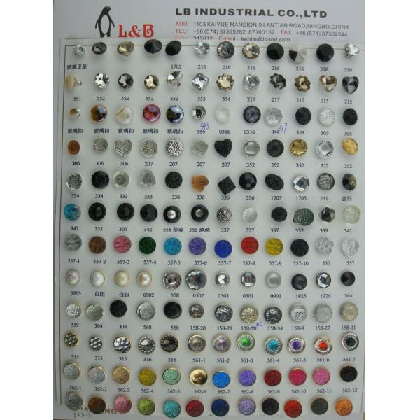 wholesales shirt button with diamond for garment