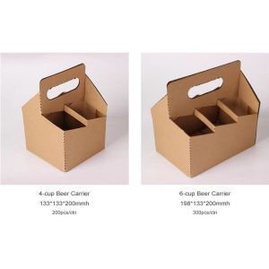 Wine bottle carrier, disposable paper holder,newspaper holder recycling,take